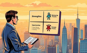 Análisis Swot para Inversores: Fortalezas, Oportunidades, Debilidades, Amenazas